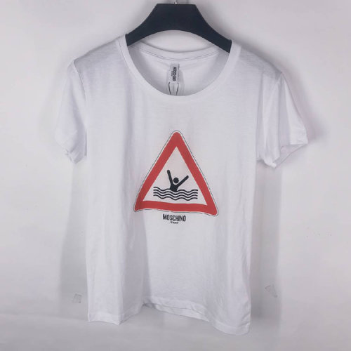 MOSCHINO/莫斯奇诺女装/女士T恤/女士短袖T恤 4T19225504瑕疵折扣