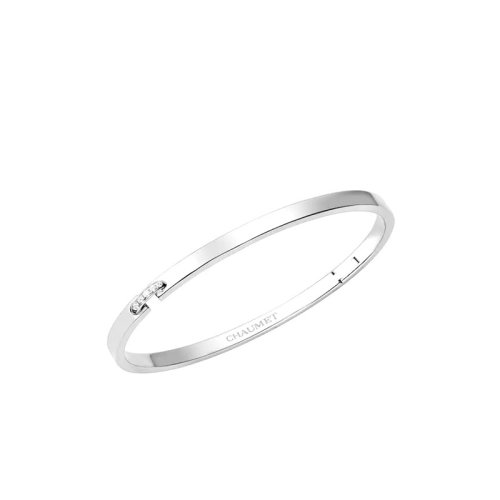 Chaumet/尚美 Linksévidence系列 女士18k金白金镶有多颗明亮切割钻石手链083354