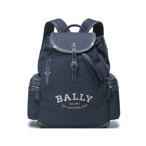 BALLY/巴利 男士织物手提双肩背包LOGO图案 CLIFORD SM NA 507 6300181