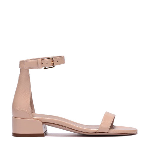 Stuart Weitzman/斯图尔特韦茨曼 女士人造皮革凉鞋 35LESSNUDIST BLUSH GLEAMING TRIPON