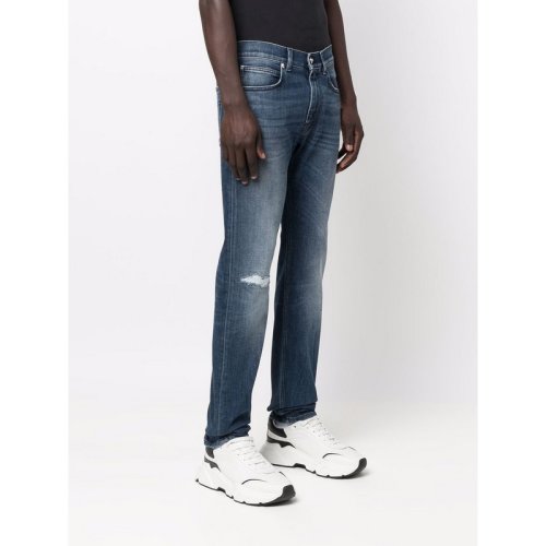  VERSACE/范思哲 男士蓝色棉质牛仔裤 A81832-1A02534 1D240 PLFSX