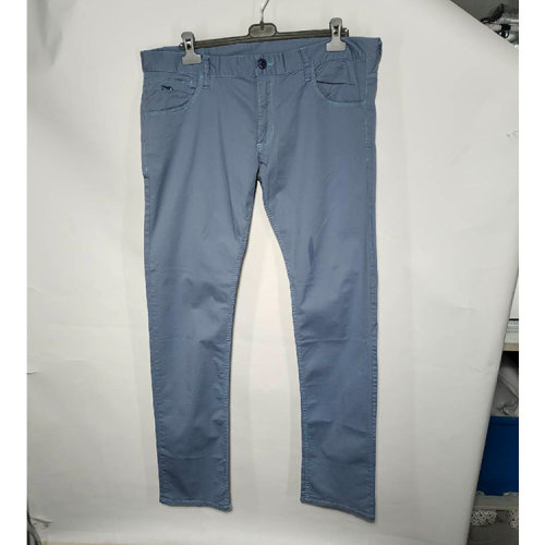 Emporio Armani/安普里奥阿玛尼 浅蓝色男士长裤（瑕疵折扣）