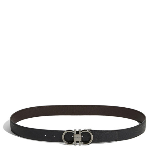 Salvatore Ferragamo/菲拉格慕  男士 牛皮板扣式双面皮带腰带皮带多色可选 男士腰带 67-9938