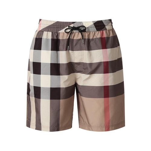  BURBERRY/博柏利 男士米色聚酯纤维休闲短裤 80172941 PLFSX