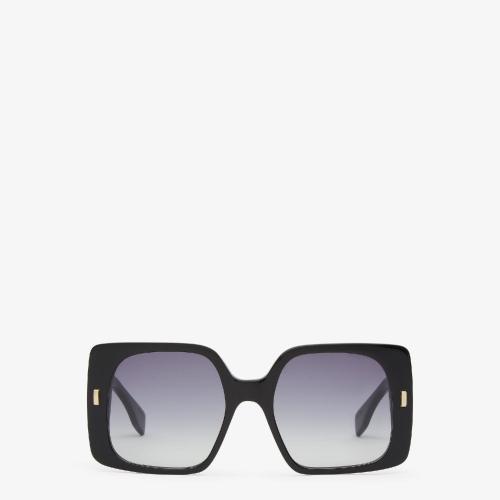  FENDI芬迪 22年春夏 女士 太阳眼镜 黑色_纤维太阳镜 FOL021V1PF0GME