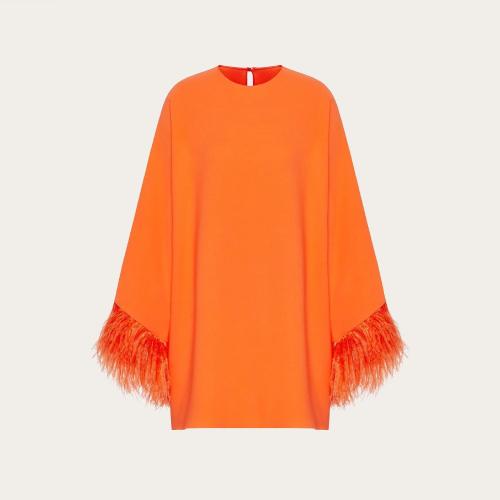  VALENTINO华伦天奴 22年秋冬 女士 罩衫 TOP BRODé EN CADY COUTURE XB3AE6U01MMO21