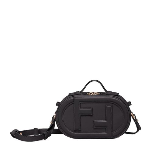 FENDI/芬迪O’Lock迷你相机包 皮革迷你手袋 8BS058A5DY