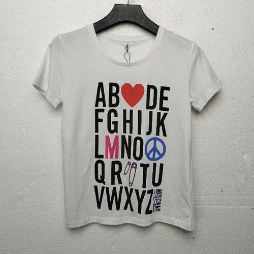 MOSCHINO/莫斯奇诺/女士短袖T恤(瑕疵折扣）