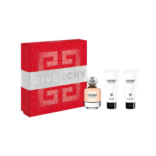 GIVENCHY 纪梵希心无禁忌2022限量香水套装 [浓香水50ml+沐浴油75ml+润肤露75ml]