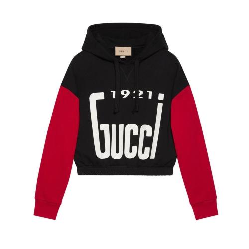  GUCCI古驰 22年秋冬 女士 “1921 Gucci”印花棉质卫衣 671507 XJDRT 1082