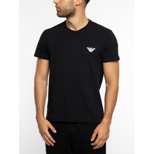  Emporio Armani/安普里奥阿玛尼 男士黑色棉质短袖T恤 110853-9 P525 0020 PLFSX