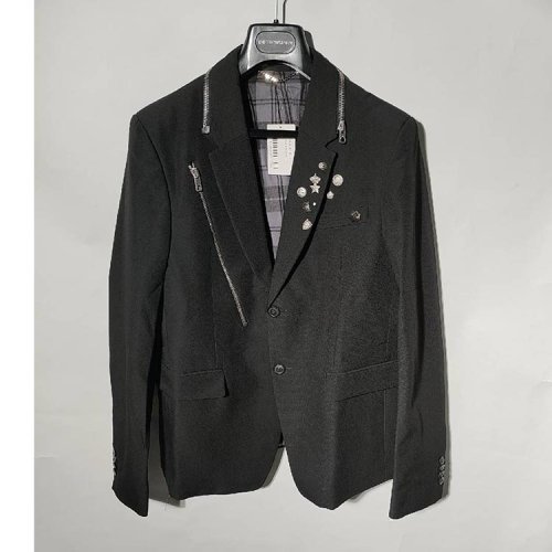 DIESEL/迪赛  男士西服黑色195/108A（52）