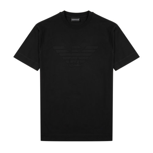Emporio Armani/安普里奥阿玛尼 黑色 男士短袖T恤 3K1TG0-1JHWZ-0032