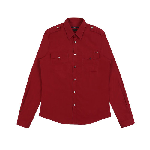 GUCCI/古驰 男士纯色棉质休闲衬衫 380973-21131 多色可选