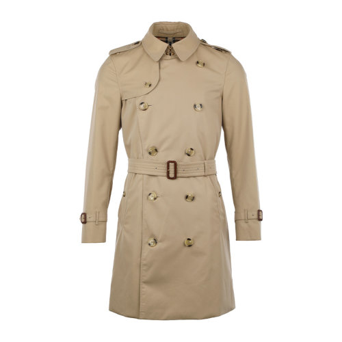 BURBERRY/博柏利21新品双排扣中长款男士风衣外套8045864