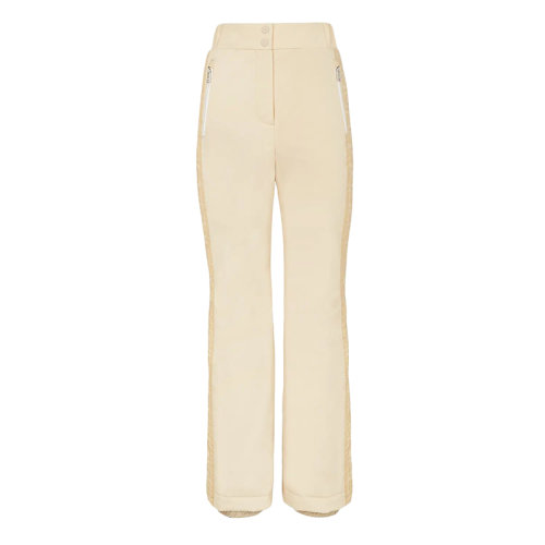 FENDI/芬迪      女士奶油色再生尼龙轻型夹棉滑雪长裤FAB183AGMHF10RM