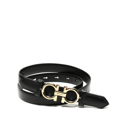 SalvatoreFerragamo/菲拉格慕 女士牛皮板扣式皮带腰带 23B707