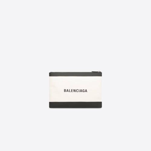  BALENCIAGA巴黎世家 22年秋冬 男士 手拿包 Men's Navy Clip M in Black 3738342HHCN9260 预定商品1-3周发货