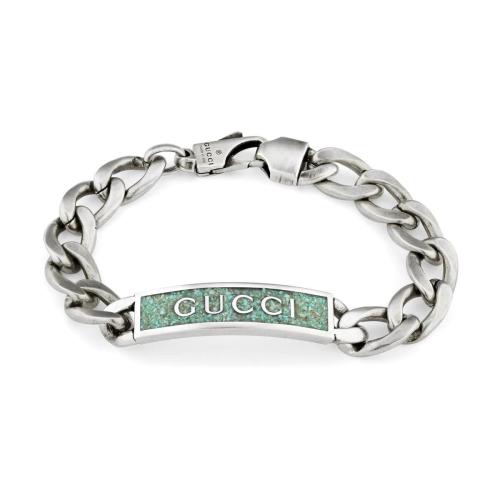  GUCCI古驰 22年秋冬 女士 饰Gucci标识珐琅手链 678712 J8410 9071 预定商品2-6周发货