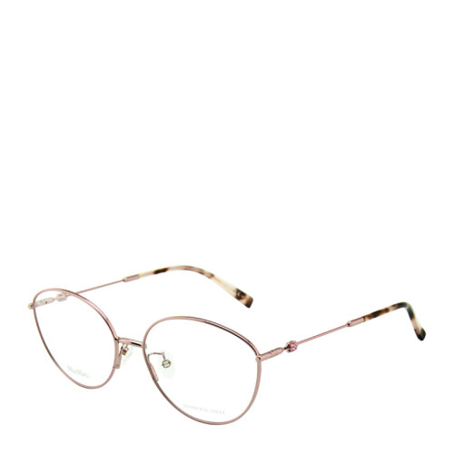 MaxMara/麦丝玛拉 复古精致合金轻架猫眼形全框女士光学镜架3色可选近视眼镜框眼镜架 MM1427/F 56mm