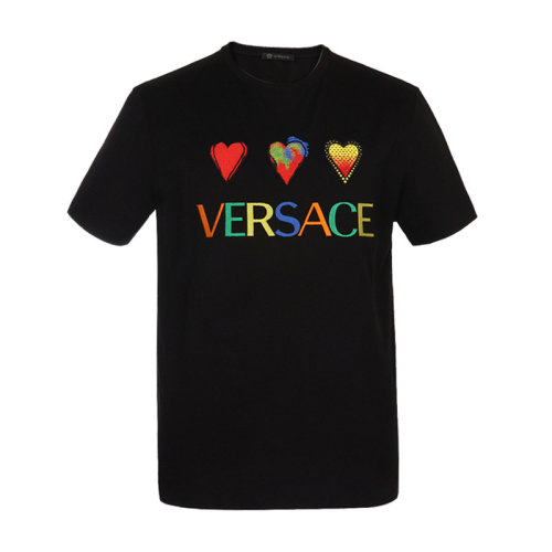 VERSACE/范思哲  男装 时尚简约 男士棉质短袖T恤 A83585A-5A22458-A001