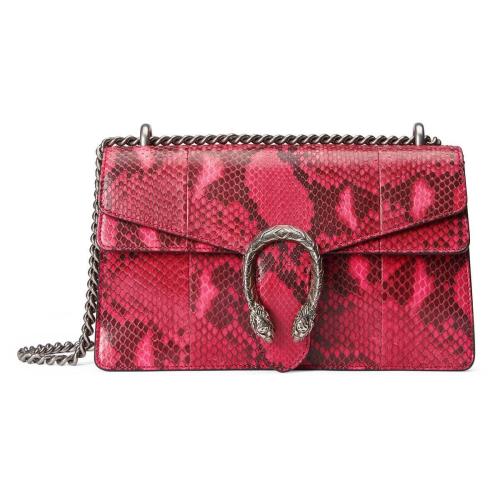  GUCCI古驰 22年秋冬 女士 Dionysus python small shoulder bag 400249 EKN0N 5621