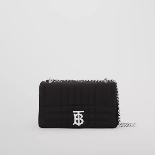  BURBERRY 22年秋冬 女士 Lola - 绗缝面料小号萝纳包 80614521