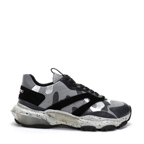 Valentino/华伦天奴 男士织物配皮Bounce运动鞋 RY2S0B05 SJH