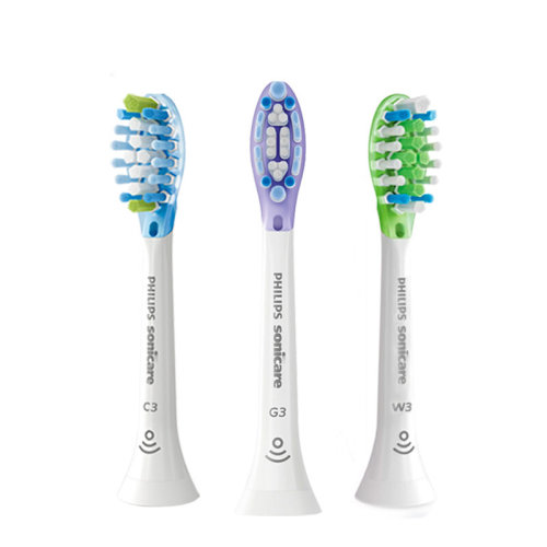 Philips/飞利浦 刷头HX9043 9053 9063 9073适HX9954/24/03 智臻亮白刷头HX9063黑色