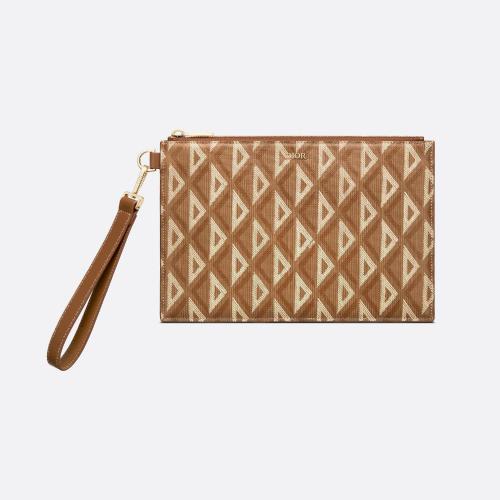  DIOR迪奥 22年秋冬 男士 手拿包 Pochette A5 2ESCA338DCO_H24E