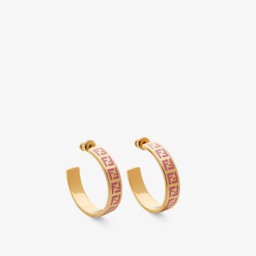  FENDI芬迪 22年春夏 女士 耳环 金色耳环 8AH369TL9F0ZTW