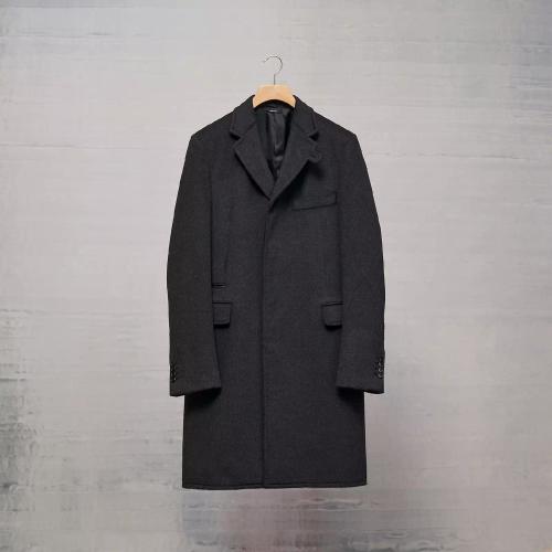  HERMES爱马仕 22年秋冬 男士 大衣 Manteau Liverpool details cuir H261020H23W46