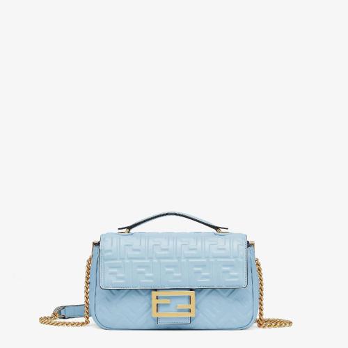  FENDI芬迪 22年秋冬 女士 单肩包 Baguette Chain Midi 8BR793AH9CF19PR