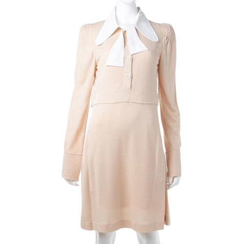 CHLOE/克洛伊  蔻依女装 女士浅粉色时尚休闲连衣裙  17HRO3117H084NR905