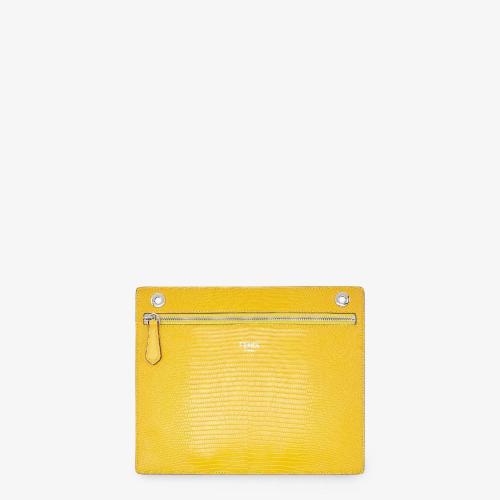  FENDI芬迪 22年秋冬 男士 手拿包 Peekaboo Pocket 7AR98_G0UF0M8A