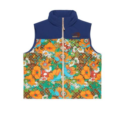  GUCCI古驰 22年秋冬 男士 The North Face x Gucci联名系列马甲 663762 XAADR 3473