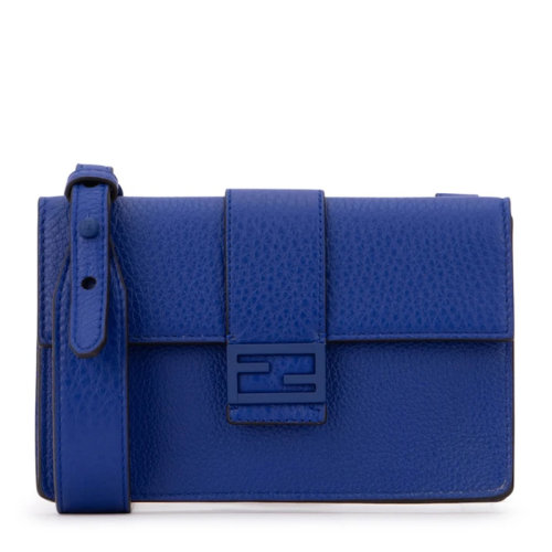 FENDI/芬迪  男士方形翻盖FF磁扣BAGUETTE手拿包单肩包斜挎包男包 7M0295多色可选