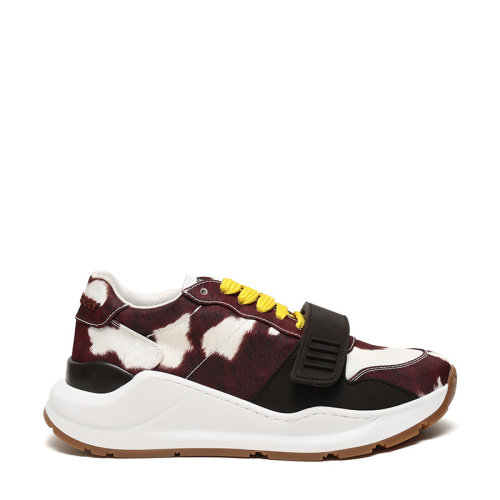 BURBERRY/博柏利 女士休闲运动鞋 女款织物系带运动鞋休闲鞋 8016505