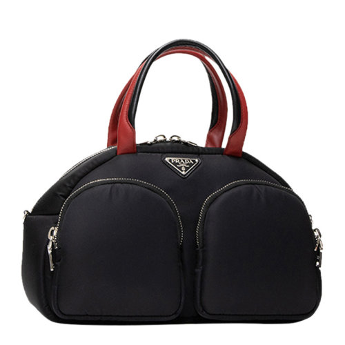 PRADA/普拉达 黑色尼龙女士手提包  1BB064-2CKI-F0D9A-OOO