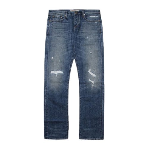 BURBERRY/博柏利 男士蓝色棉质时尚牛仔裤