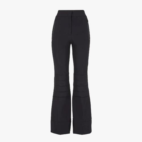  FENDI芬迪 22年秋冬 女士 运动裤 黑色高科技布料长裤 FAB314AK8DF0GME