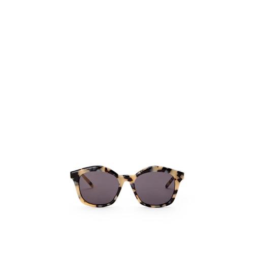  LOEWE罗意威 22年秋冬 女士 太阳眼镜 Browline sunglasses in acetate G832270X04-1684