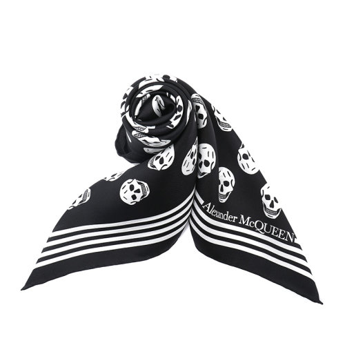 Alexander McQueen/亚历山大麦昆22新品女士方丝巾女士丝巾5909294001Q