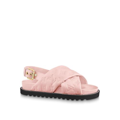  LV路易威登 22年秋冬 女士 平底凉鞋 Sandale plate confort Paseo 1A9RFK 1A9RFI 1A9RFG 1A9R