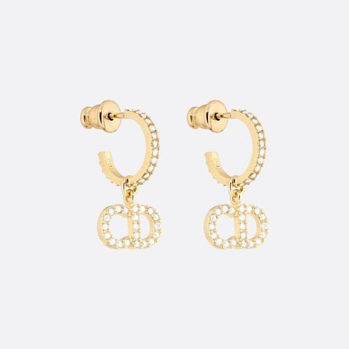  DIOR迪奥 22年秋冬 女士 耳环 Boucles d'oreilles Clair D Lune E1740CDLCY_D301 预定商品1-3周发货