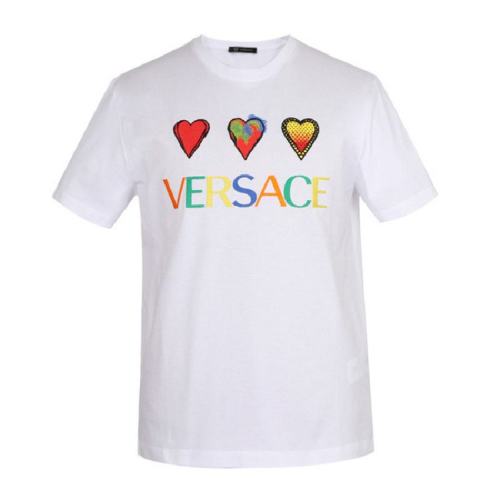  VERSACE/范思哲 男士白色棉质短袖T恤 A83585A224589A001 PLFSX