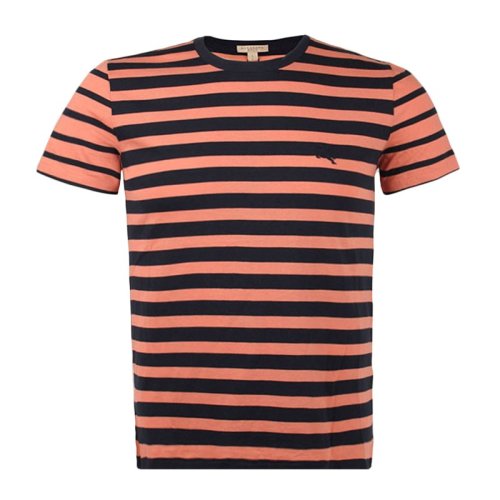  BURBERRY/博柏利 男士橙色棉质短袖POLO衫 3963007 PLFSX