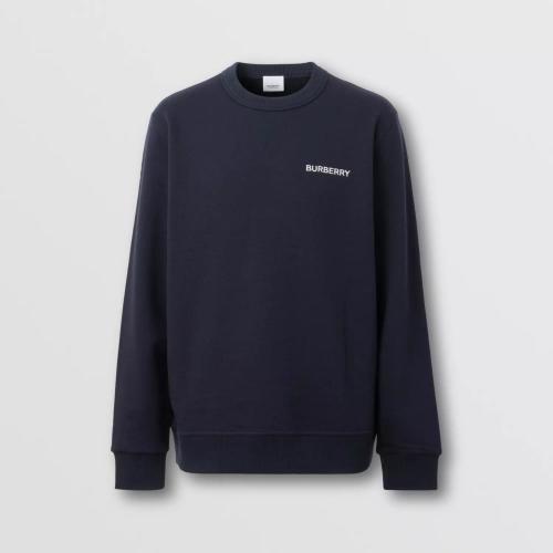  BURBERRY 22年秋冬 男士 专属标识装饰棉质运动衫 80575461
