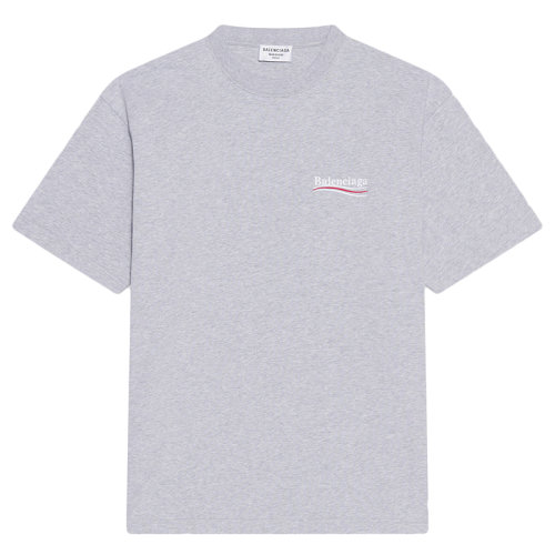 Balenciaga/巴黎世家  女士灰色棉质复古大号T恤641655TKVJ11379