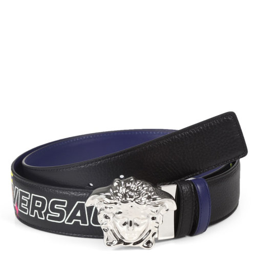 VERSACE/范思哲 男士皮革双面板扣式腰带皮带 DCU6705 DVSAHS